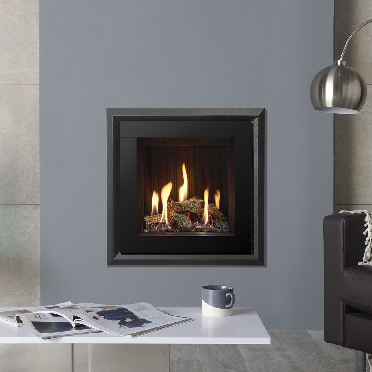 Gazco Riva2 400 Evoke, inset gas fire